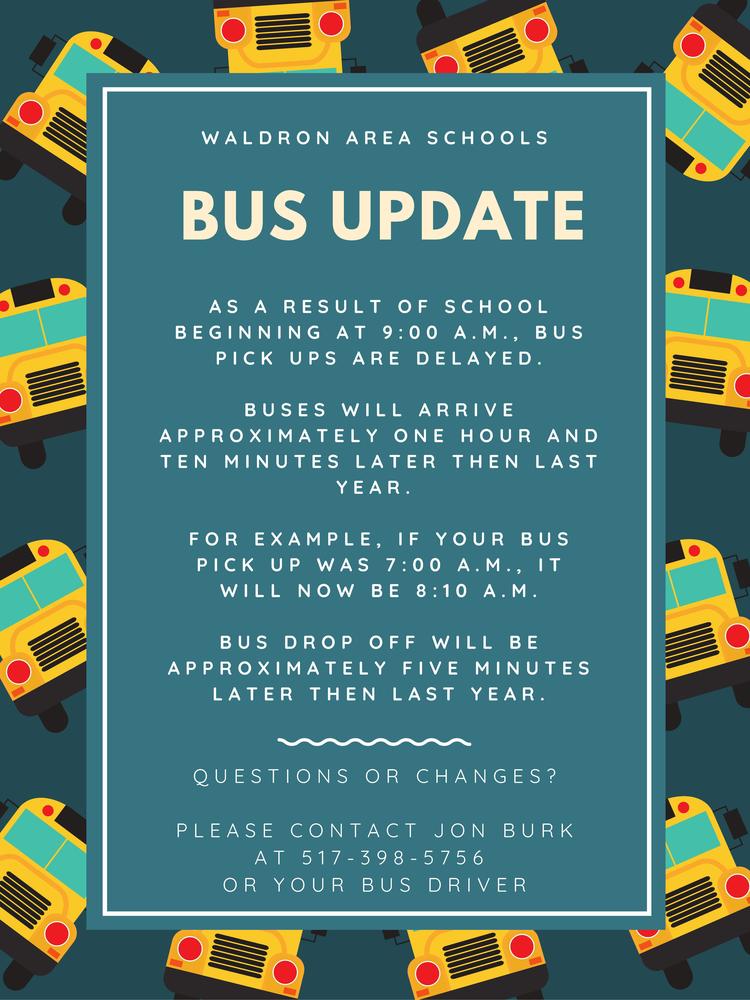 bus update