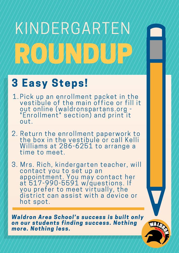 Kindergarten Round Up