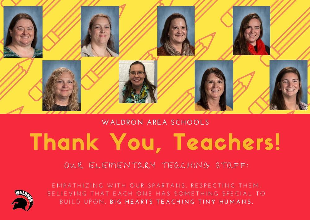 Teachers Appreciated!