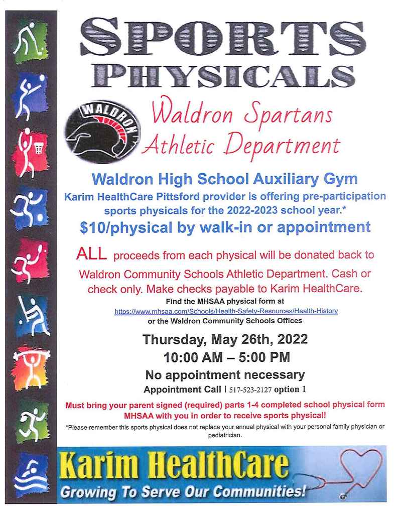 Sports pysicals